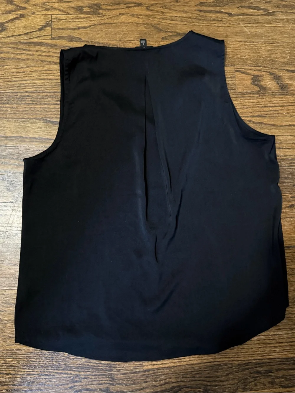 Banana Republic Black V-Neck Sleeveless Shell